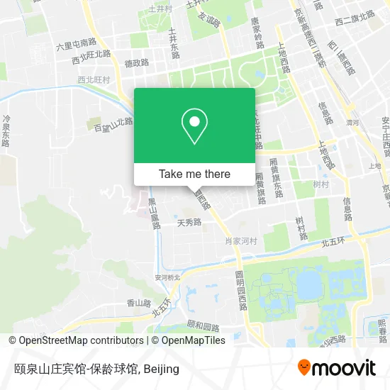 颐泉山庄宾馆-保龄球馆 map