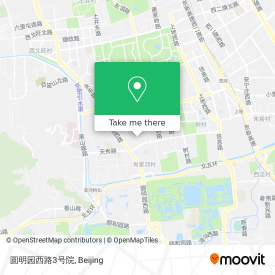 圆明园西路3号院 map