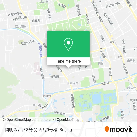 圆明园西路3号院-西院9号楼 map