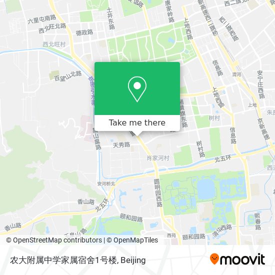 农大附属中学家属宿舍1号楼 map