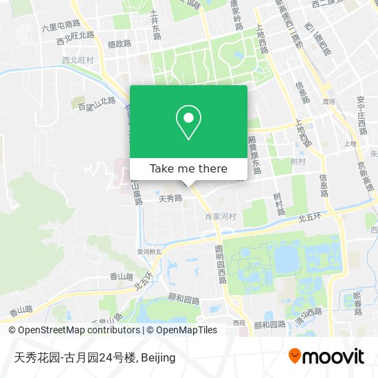 天秀花园-古月园24号楼 map