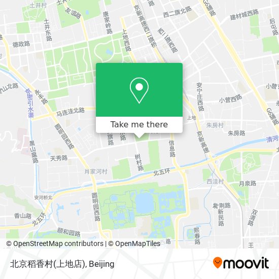 北京稻香村(上地店) map