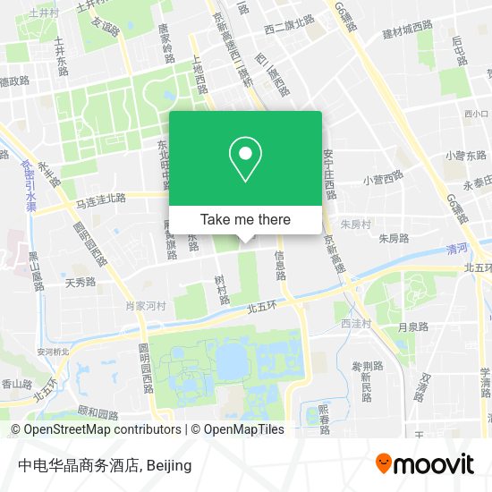中电华晶商务酒店 map