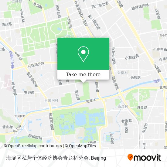 海淀区私营个体经济协会青龙桥分会 map