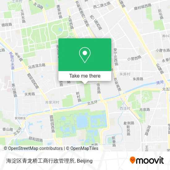 海淀区青龙桥工商行政管理所 map