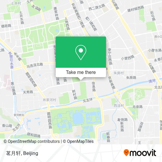 茗月轩 map