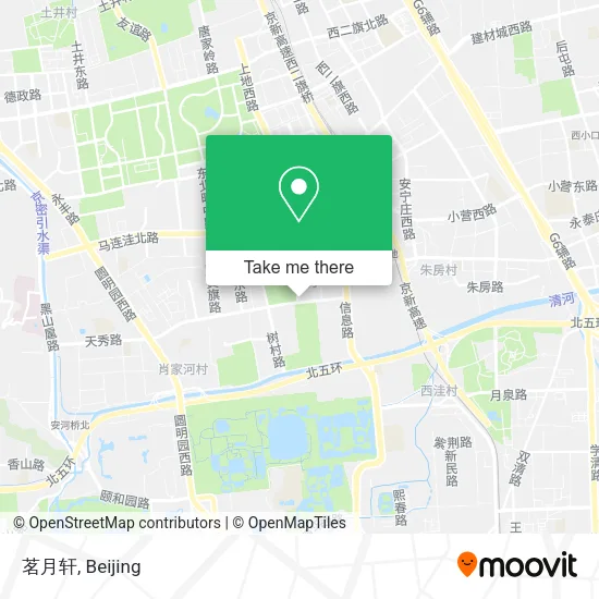 茗月轩 map
