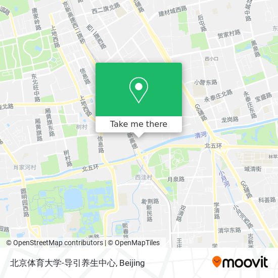 北京体育大学-导引养生中心 map