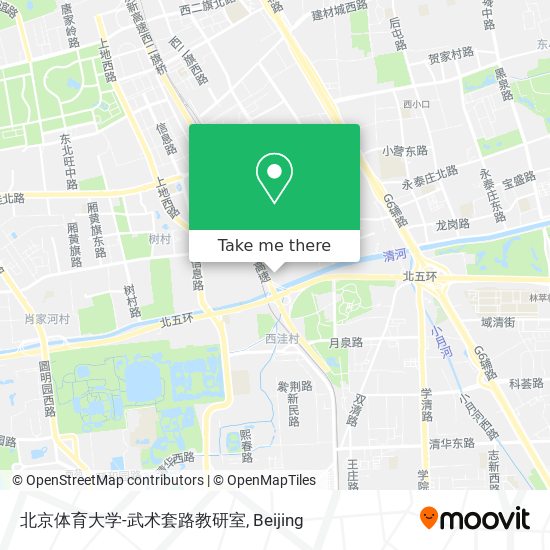 北京体育大学-武术套路教研室 map