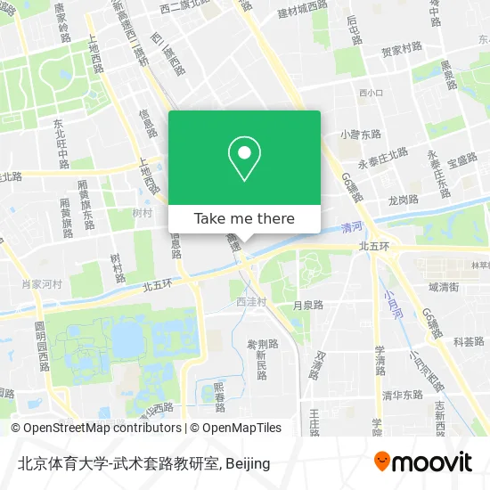 北京体育大学-武术套路教研室 map