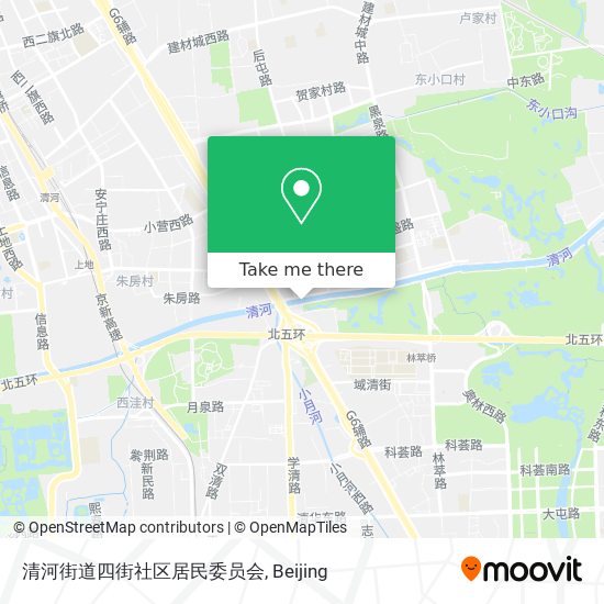 清河街道四街社区居民委员会 map