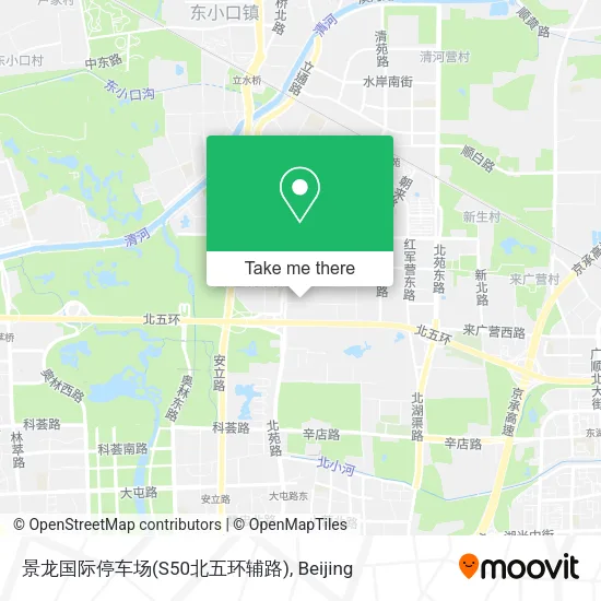 景龙国际停车场(S50北五环辅路) map