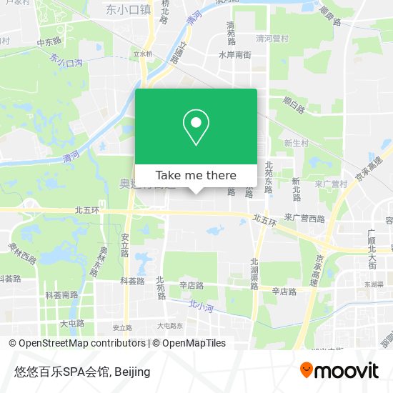 悠悠百乐SPA会馆 map