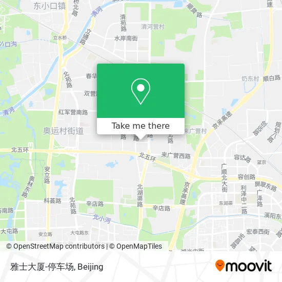 雅士大厦-停车场 map