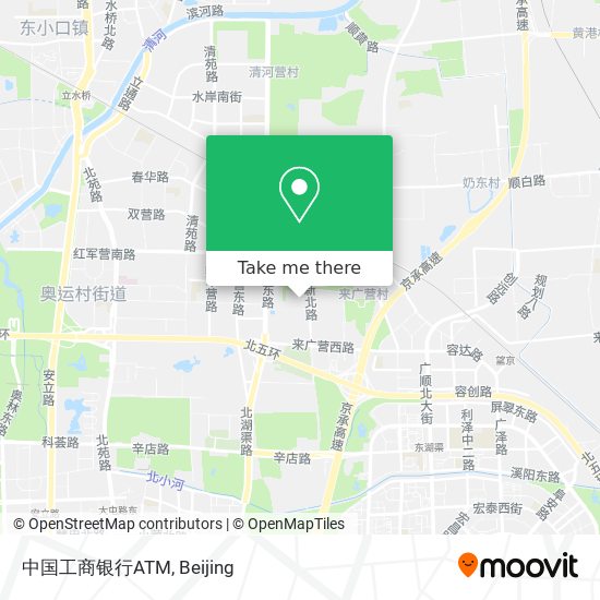 中国工商银行ATM map