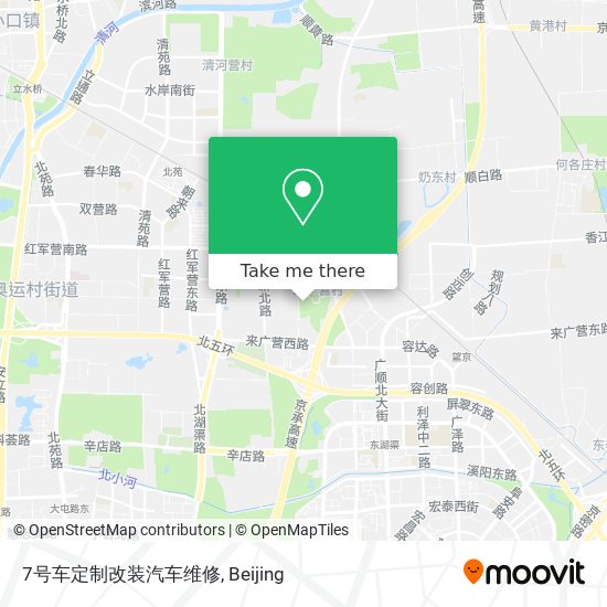 7号车定制改装汽车维修 map