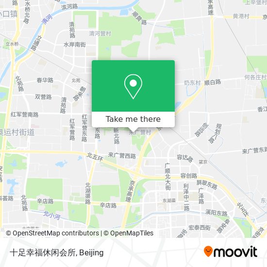 十足幸福休闲会所 map