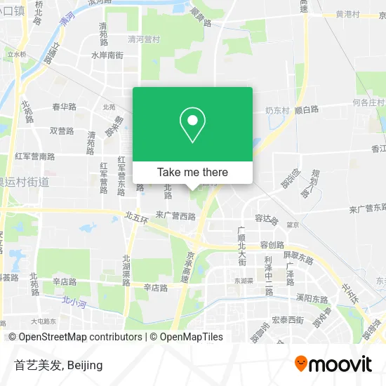 首艺美发 map