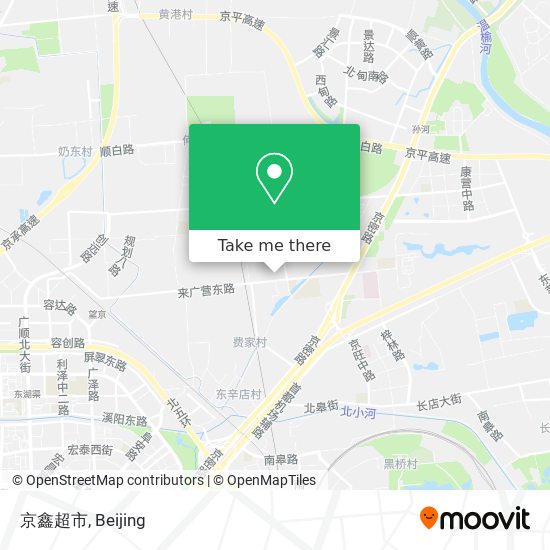 京鑫超市 map