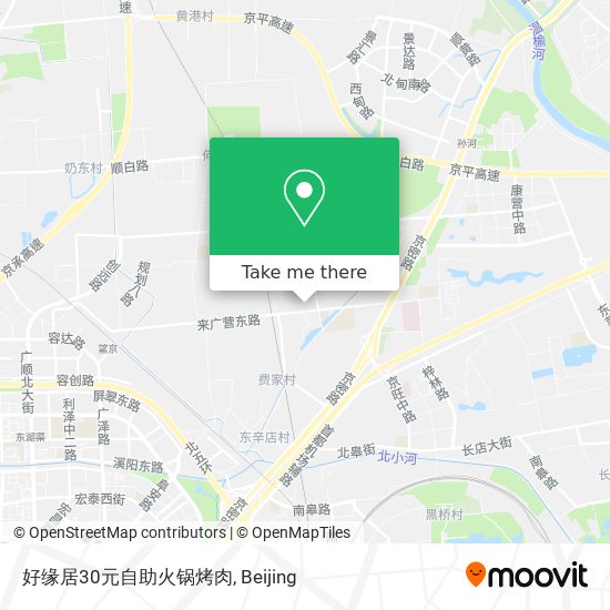 好缘居30元自助火锅烤肉 map