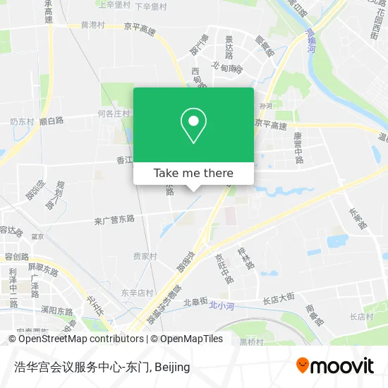 浩华宫会议服务中心-东门 map