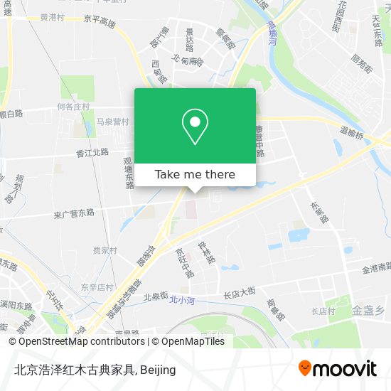 北京浩泽红木古典家具 map