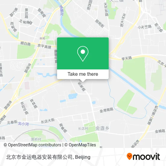 北京市金运电器安装有限公司 map