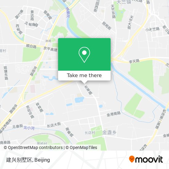 建兴别墅区 map