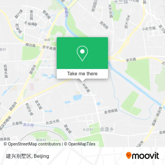 建兴别墅区 map
