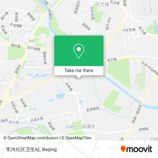 苇沟社区卫生站 map
