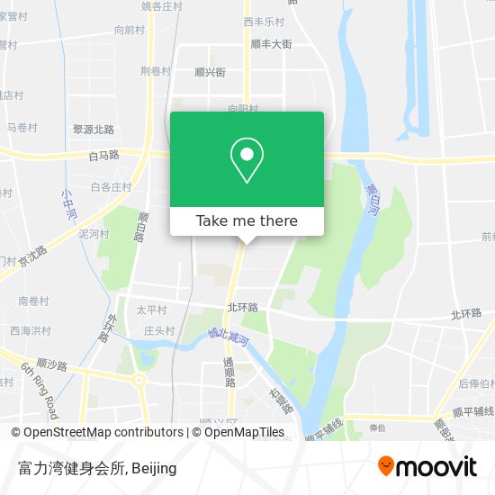富力湾健身会所 map