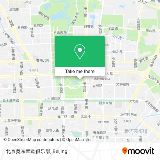 北京奥东武道俱乐部 map