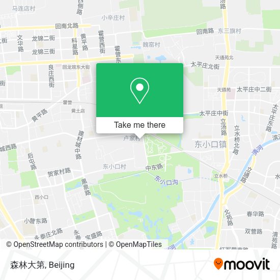 森林大第 map
