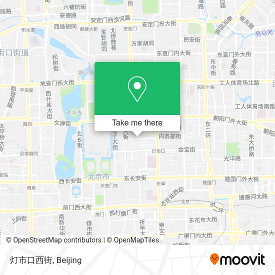 灯市口西街 map