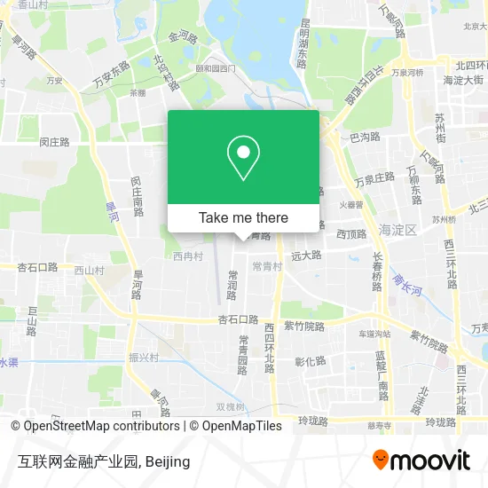 互联网金融产业园 map