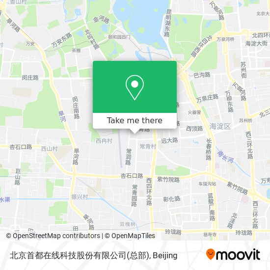 北京首都在线科技股份有限公司(总部) map