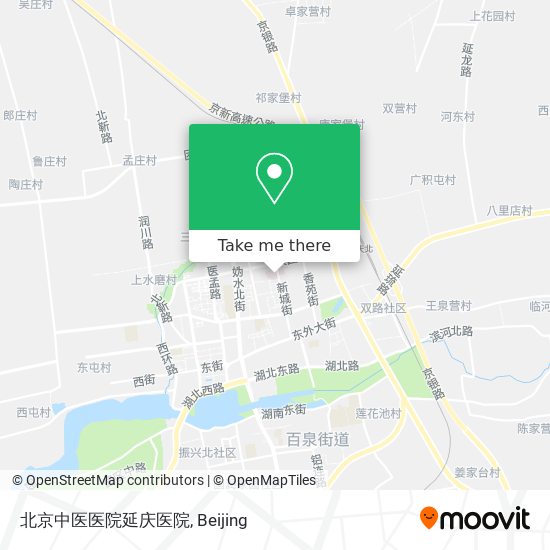 北京中医医院延庆医院 map