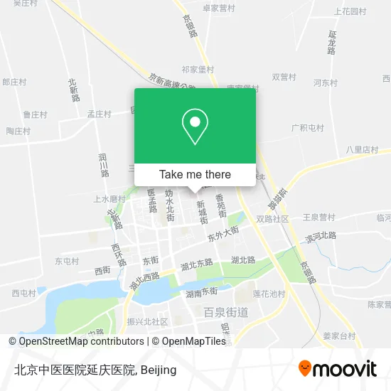 北京中医医院延庆医院 map