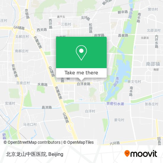 北京龙山中医医院 map