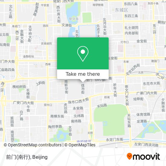 前门(南行) map