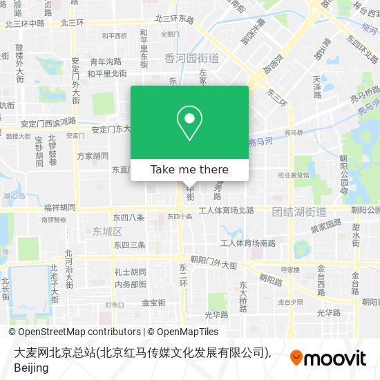 大麦网北京总站(北京红马传媒文化发展有限公司) map