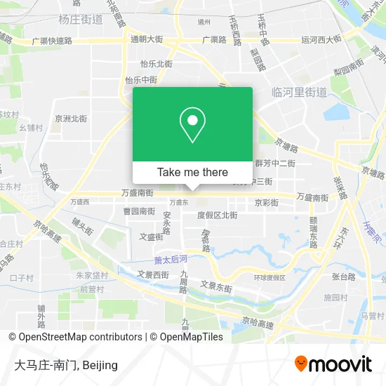 大马庄-南门 map