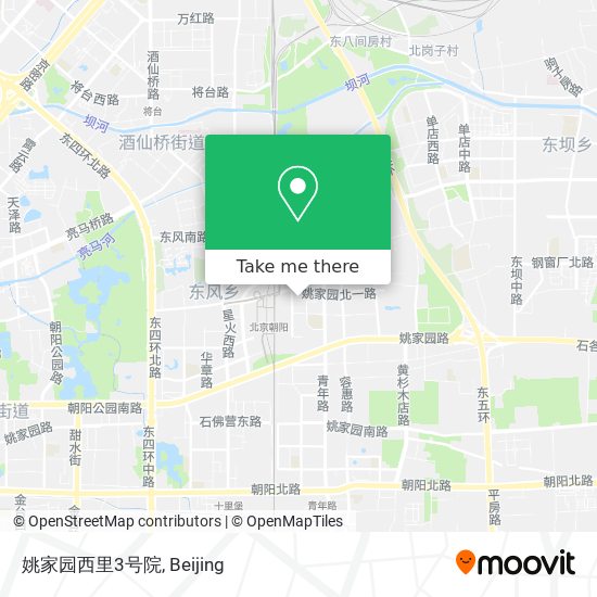 姚家园西里3号院 map