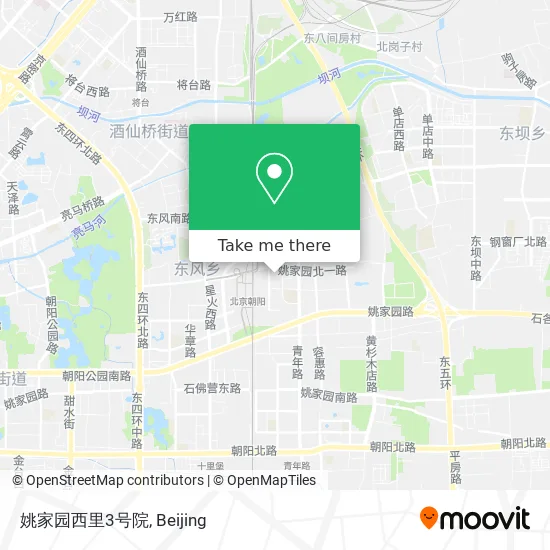 姚家园西里3号院 map