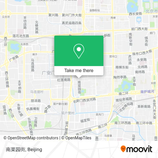 南菜园街 map