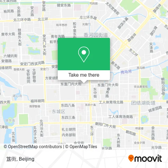 簋街 map