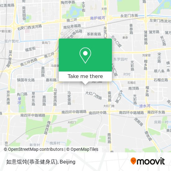 如意馄饨(恭圣健身店) map