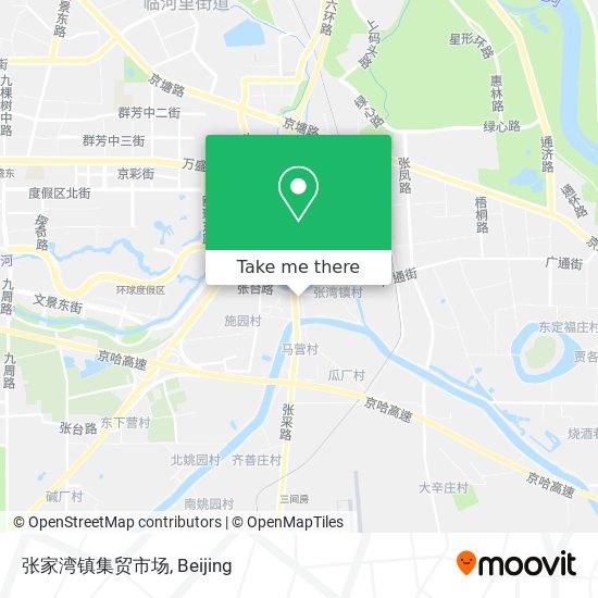 张家湾镇集贸市场 map