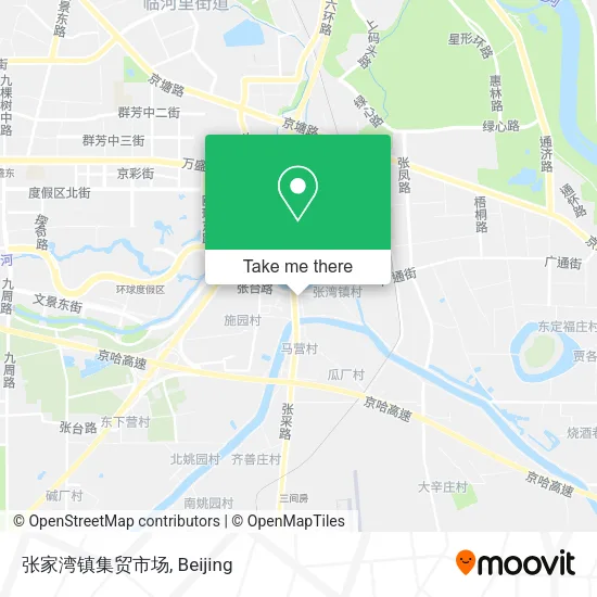 张家湾镇集贸市场 map