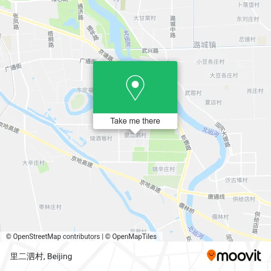 里二泗村 map